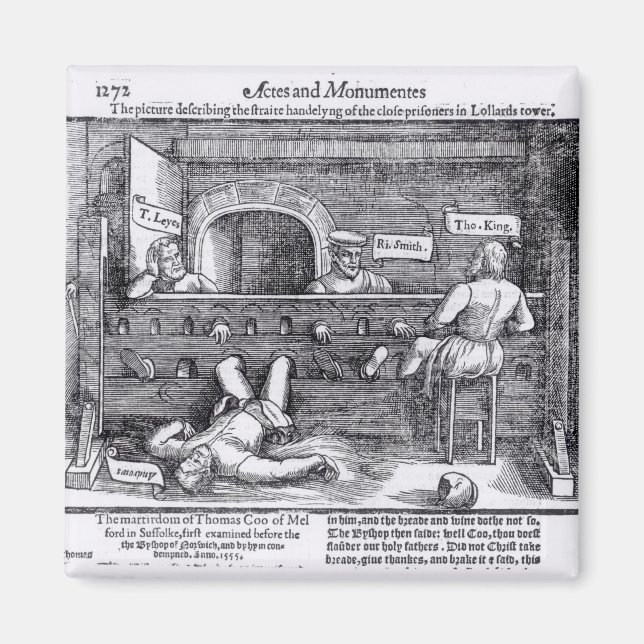 Gefangene im Pollerturm Magnet (Vorne)