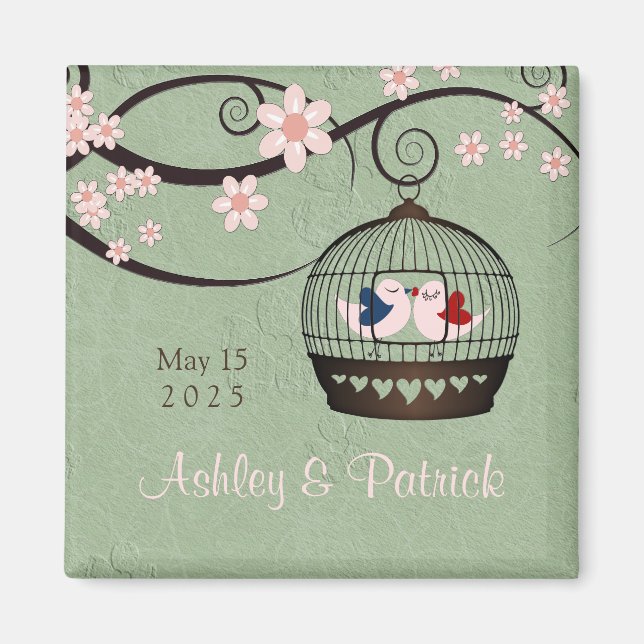 Gefangene von Liebe Wedding Magnet (Vorne)