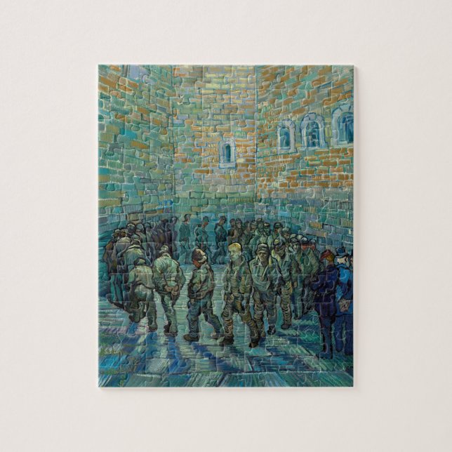 Gefangene von Vincent Van Gogh Puzzle (Vertikal)