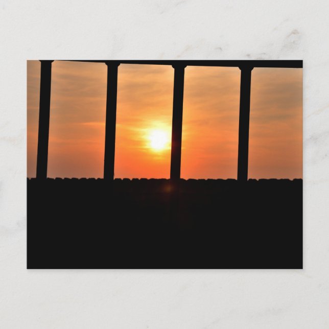 Gefangenensonne Postkarte (Vorderseite)