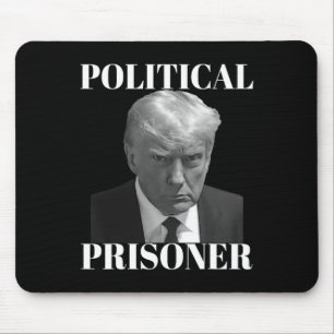 Gefangener Donald J. Trump Black &amp; White Mugsh Mousepad