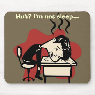 Gefangenes Schlafen Mousepad