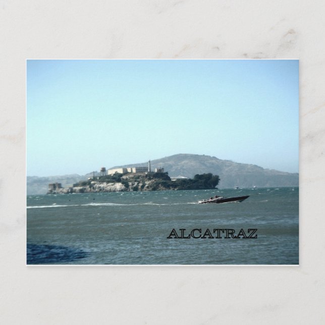 Gefängnis Alcatraz Postkarte (Vorderseite)