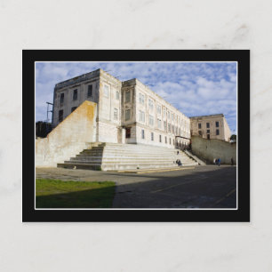 Gefängnis Courtyard in Alcatraz Postkarte