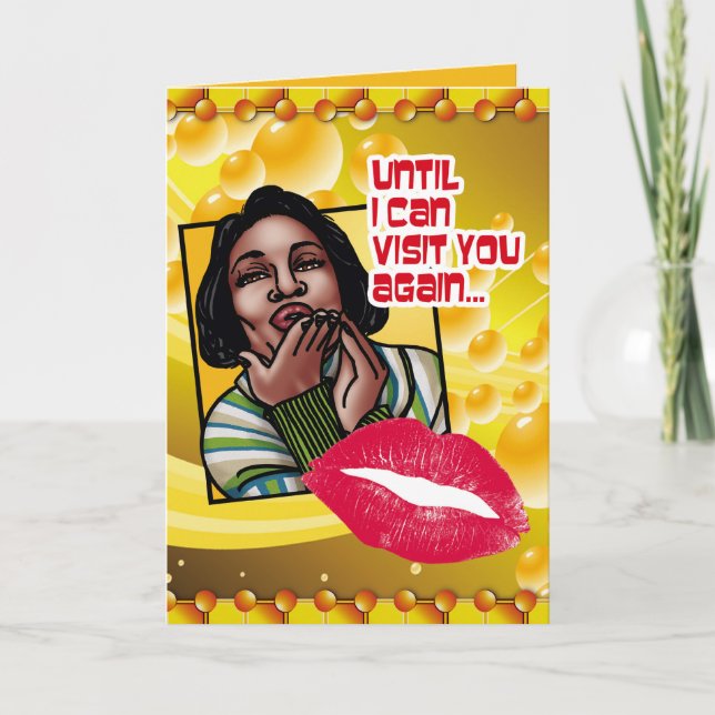 Gefängnis-Karten - Besuch wieder Karte (Vorderseite)