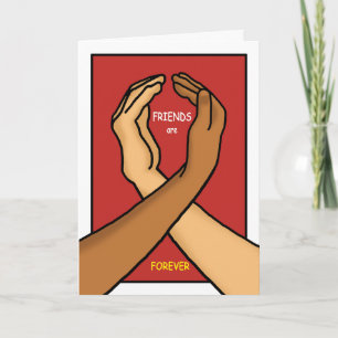 Gefängnis-Karten - für immer Freunde Karte