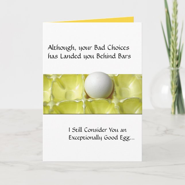 Gefängnis-Karten - gutes Ei Karte (Vorderseite)