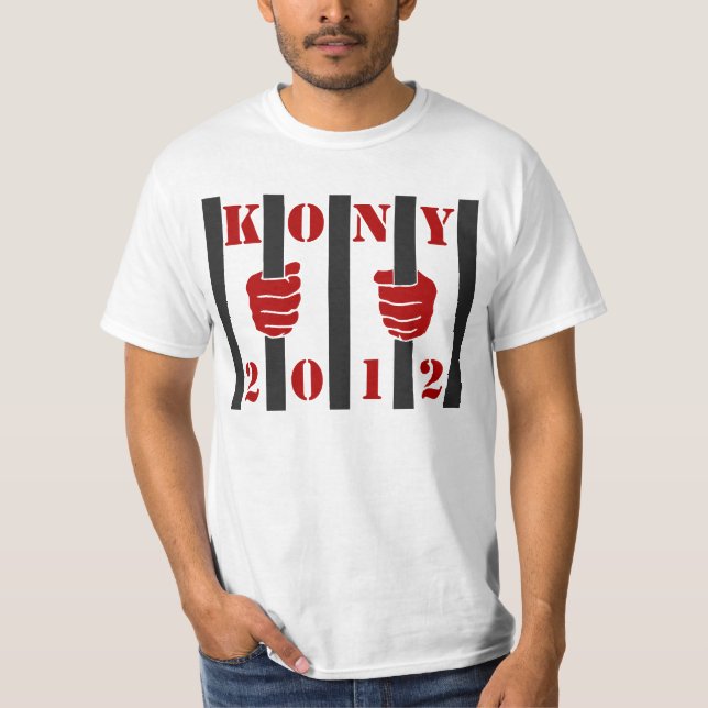 Gefängnis Kony 2012 Endjosephs Kony T-Shirt (Vorderseite)