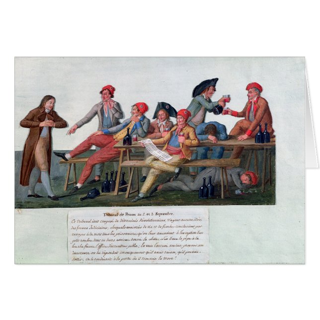 Gefängnis-Tribunal von 2 u. am 3. September 1792 (Vorderseite (Horizontal))