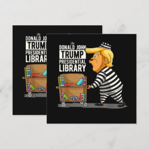 Gefängnis Trump Presidential Bibliothek Einladung