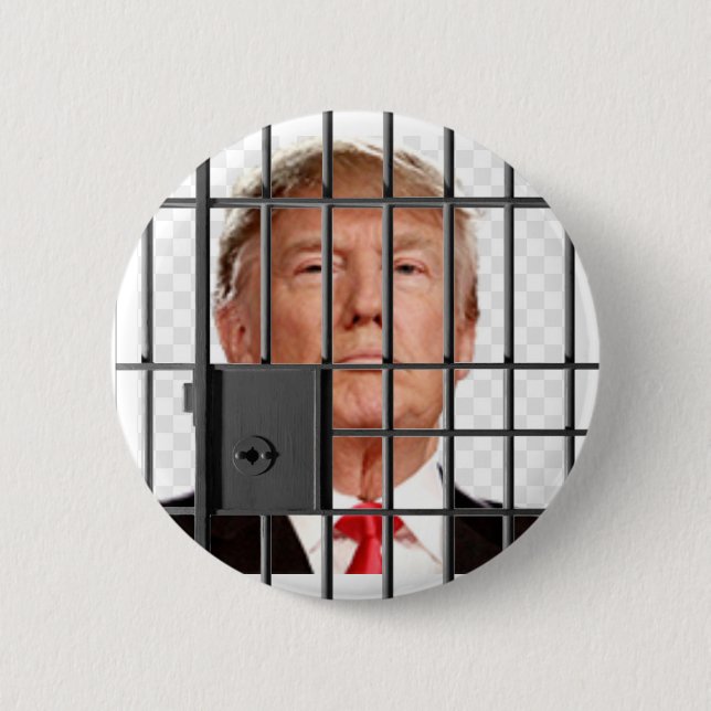 Gefängnis-Trumpf Button (Vorderseite)