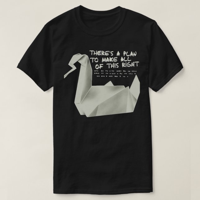 GefängnisaufenthaltsOrigami T-Shirt (Design vorne)