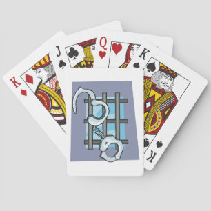 Gefängnishandschellen Spielkarten