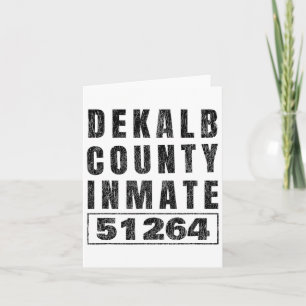 Gefängnisinsasse Halloween Kostüm Dekalb Landkreis Karte