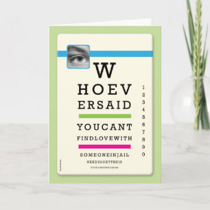 Gefängniskarten - Augen überprüft Karte