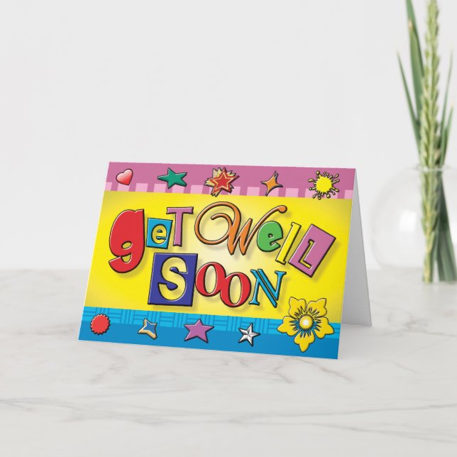 Gefängniskarten - bald wieder gesund werden karte (Vorderseite)