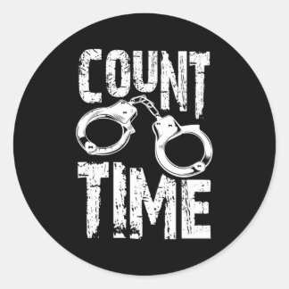 Gefängniswärter Runder Aufkleber