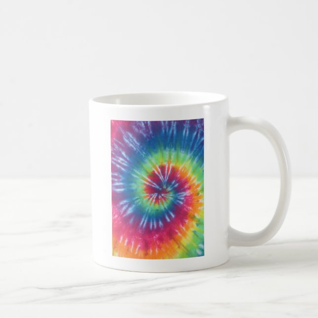 GEFÄRBTE KRAWATTE 1 KAFFEETASSE (Rechts)