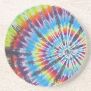 Gefärbte Krawatte 2 - Am beliebtesten Untersetzer