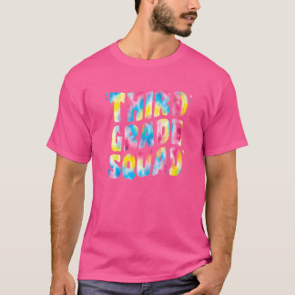 Gefärbte Krawatte 3. Gr. T-Shirt