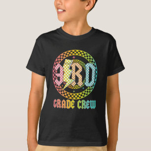 Gefärbte Krawatte 3. Klasse Erster Tag der Schulre T-Shirt