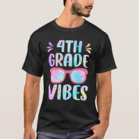 Gefärbte Krawatte 4. Klasse Vibes Vierter Platz 1