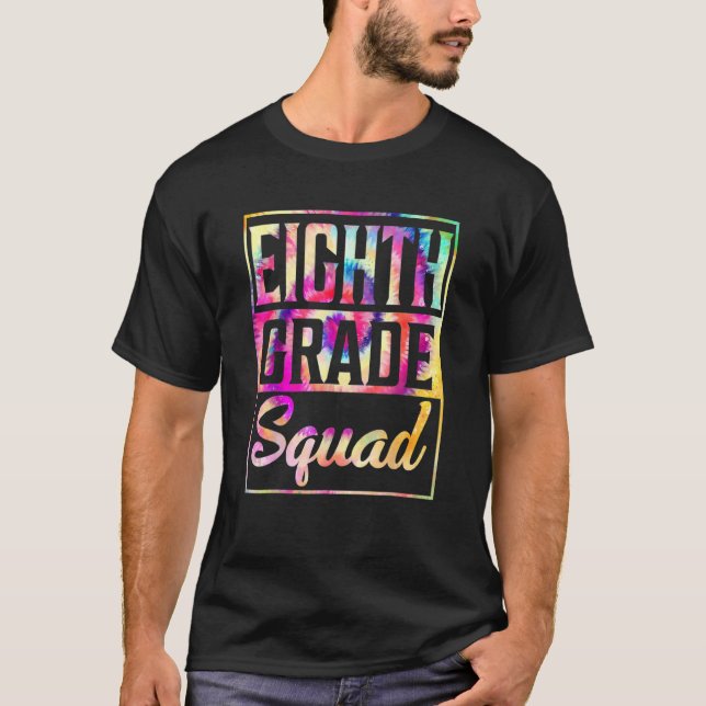Gefärbte Krawatte 8. T-Shirt (Vorderseite)
