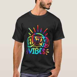 Gefärbte Krawatte am letzten Tag des Schullehrers  T-Shirt
