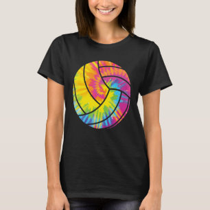 Gefärbte Krawatte Beach Volleyball Retro Setters S T-Shirt