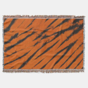 Gefärbte Krawatte bengalische Streifen Decke