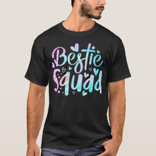 Gefärbte Krawatte Best Friend Matching Bestie Squa T-Shirt