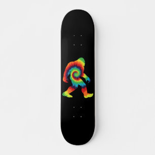 Gefärbte Krawatte Bigfoot Skateboard