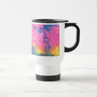 Gefärbte Krawatte Blick-Reise Tasse