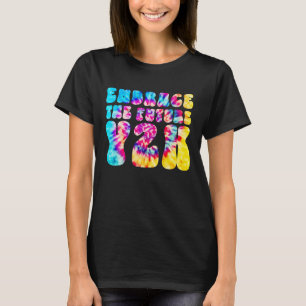 Gefärbte Krawatte BREMSEN DIE ZUKUNFT Y2K T-Shirt