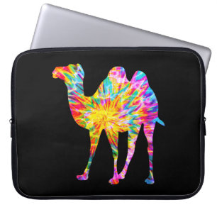 GEFÄRBTE KRAWATTE CAMEL LAPTOPSCHUTZHÜLLE