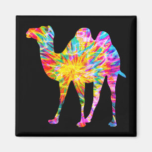 GEFÄRBTE KRAWATTE CAMEL MAGNET