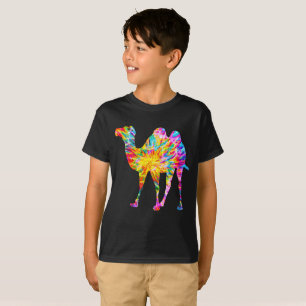 GEFÄRBTE KRAWATTE CAMEL T-Shirt