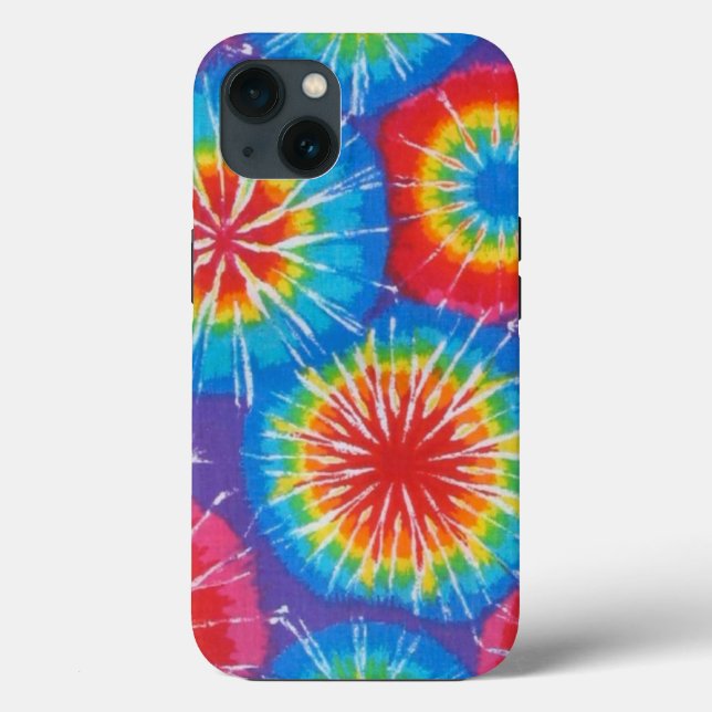 Gefärbte Krawatte Case-Mate iPhone Hülle (Rückseite)