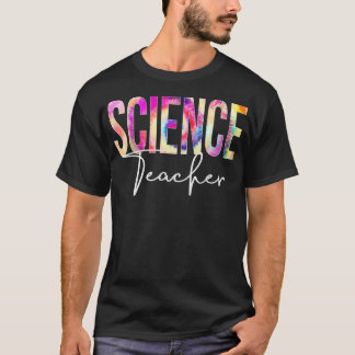 Gefärbte Krawatte der Lehrerinnen an die Schule T-Shirt