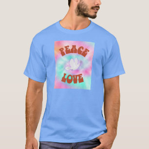 Gefärbte Krawatte der Liebe T-Shirt