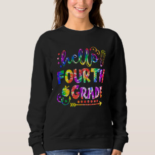 Gefärbte Krawatte der vierten Klasse Sweatshirt