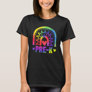 Gefärbte Krawatte der Vorschullehrerin kehrt zurüc T-Shirt