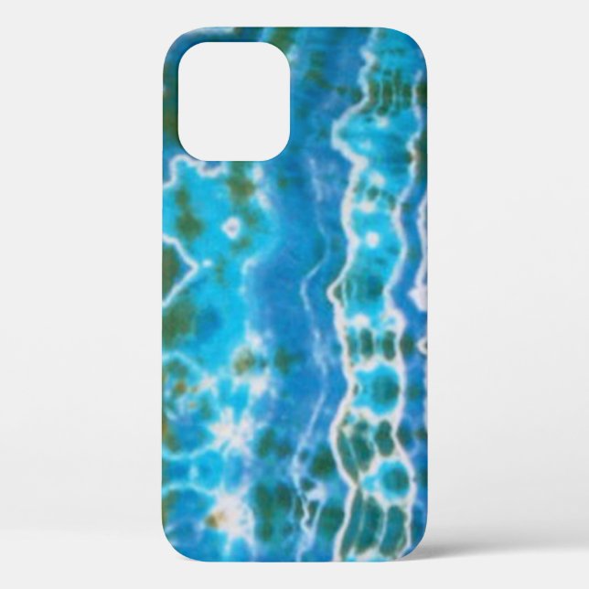 Gefärbte Krawatte der Wasserleitungen Case-Mate iPhone Hülle (Rückseite)