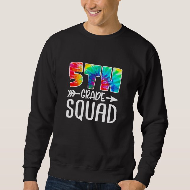 gefärbte Krawatte des 5. Sweatshirt (Vorderseite)