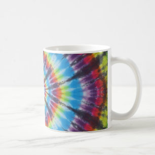 Gefärbte Krawatte des Fahrstunnels Tasse