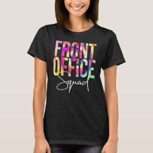 Gefärbte Krawatte des Frontbücherplatzes zurück zu T-Shirt