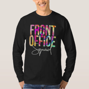 Gefärbte Krawatte des Frontbücherplatzes zurück zu T-Shirt