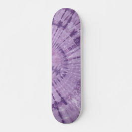 Gefärbte Krawatte des lila Friedens Skateboard