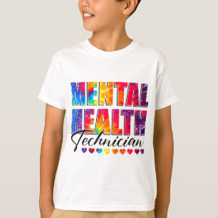 Gefärbte Krawatte des Tages der Wertschätzung von T-Shirt