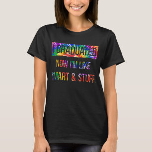 Gefärbte Krawatte, die ich studiert habe, bin ich T-Shirt